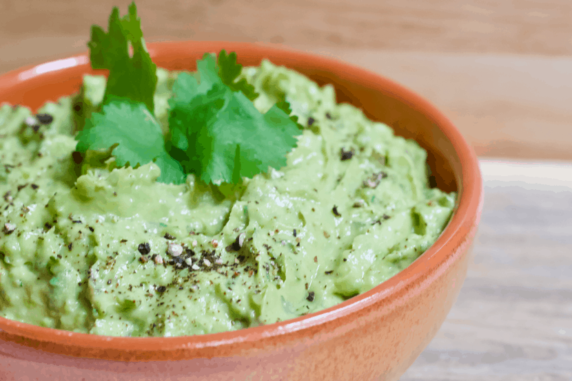Mom's Homemade Guac with Hidden Veggies | Healthy Helper Healthy, homemade guacamole with added vegetables for more fiber and less fat! Vegan, gluten-free, and full of flavor, this guacamole will be your new go-to savory snack when a craving strikes.