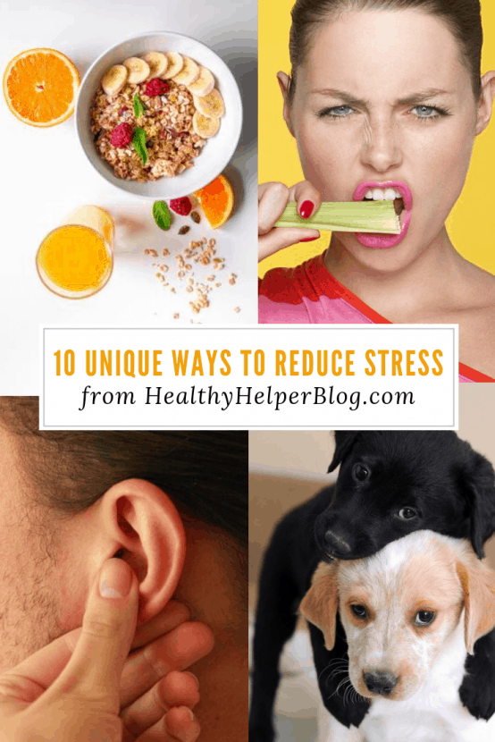 10 Unique Ways to Reduce Stress | Healthy Helper My go-to strategies for reducing stress in your life that you may have never considered before! Unique tips for staying cool and calm no matter what is happening day to day.