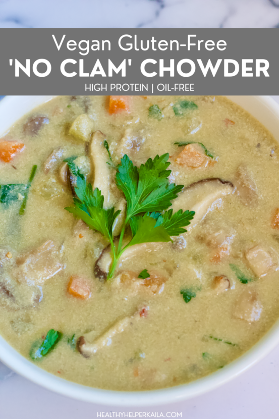 Vegan 'No Clam' Chowder