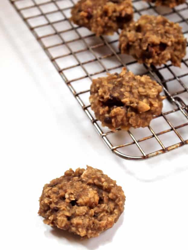 Four Ingredient Trail Mix Cookies
