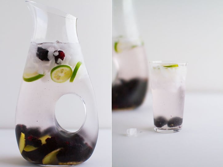 Blackberry Ginger Water | Healthy Helper @Healthy_Helper
