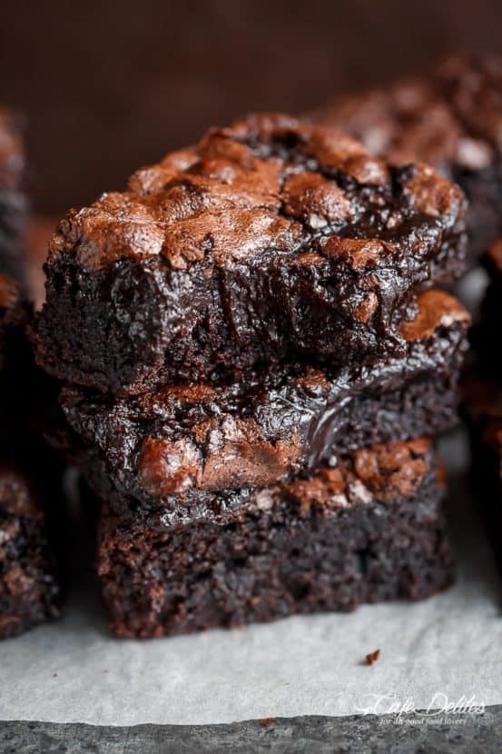 Fudgy Cooca Brownies | Healthy Helper @Healthy_Helper