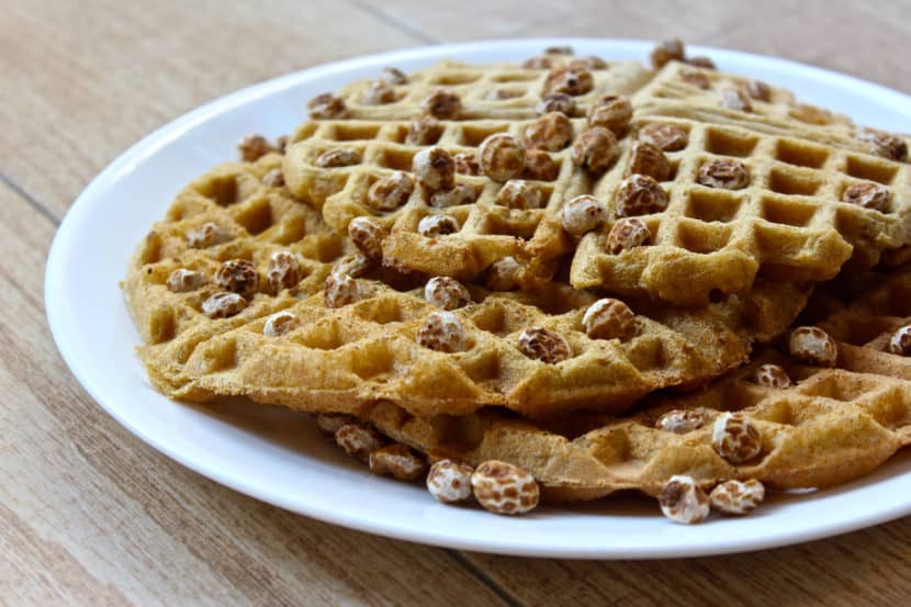 The BEST EVER Gluten-Free Waffles | Healthy Helper @Healthy_Helper Light, fluffy, grain-free waffles that cook up perfectly your waffle maker! Crispy on the outside, soft on the inside, and so easy to make. You'll love the unique nutty flavor and the filling satisfaction of their high protein content!
