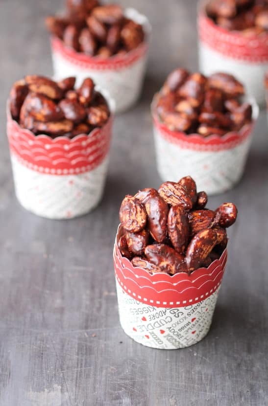 Cocoa Roasted Almonds | Healthy Helper @Healthy_Helper 