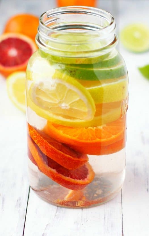 Rainbow Citrus Water | Healthy Helper @Healthy_Helper