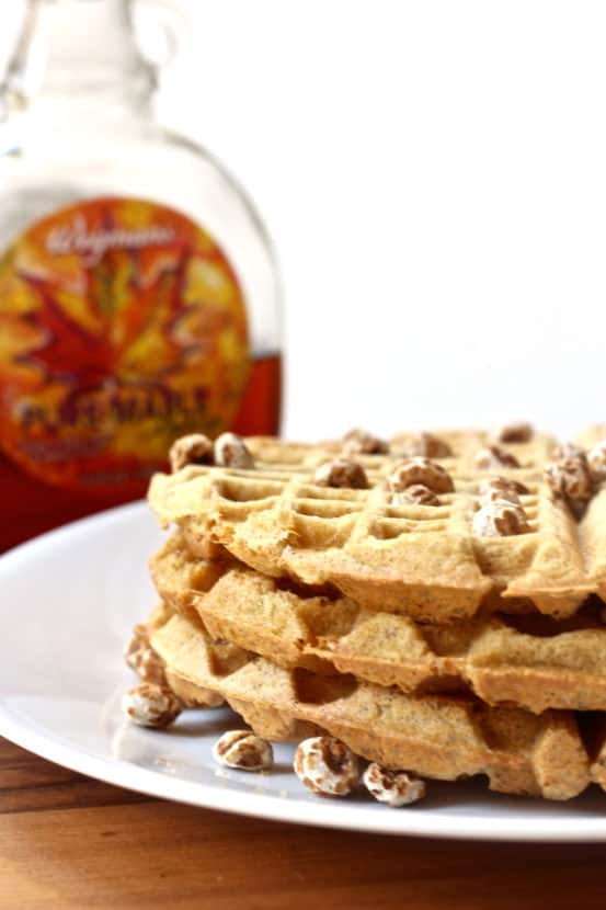 The BEST EVER Gluten-Free Waffles | Healthy Helper @Healthy_Helper Light, fluffy, grain-free waffles that cook up perfectly your waffle maker! Crispy on the outside, soft on the inside, and so easy to make. You'll love the unique nutty flavor and the filling satisfaction of their high protein content!