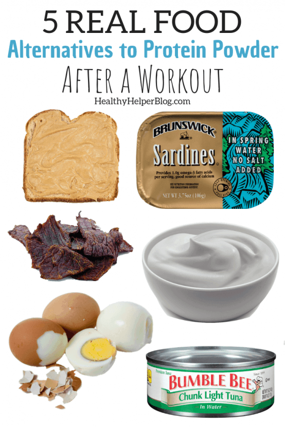 5 REAL FOOD Alternatives to Protein Powder After a Workout | Do you immediately supplement with protein powders after a workout? STOP. Next time, reach for real food sources of this essential macronutrient. Real food = better fuel and better recovery. No need to buy expensive, processed supplements when nature has everything for you!