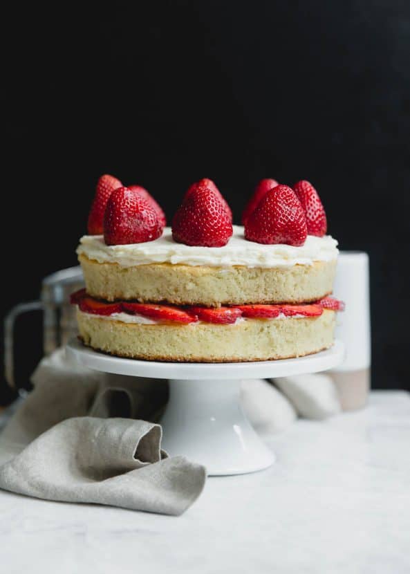 Almond Flour Strawberry Shortcake | Healthy Helper @Healthy_Helper