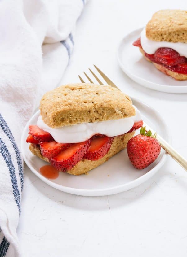 Healthier Strawberry Shortcake | Healthy Helper @Healthy_Helper