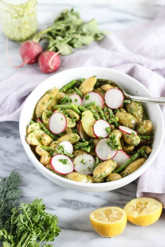 Herby Potato Salad | Healthy Helper @Healthy_Helper