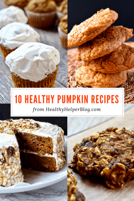 10 Healthy Pumpkin Recipes | Healthy Helper @Healthy_Helper Your go-to recipe guide to ALL THINGS PUMPKIN this fall! Healthy, delicious recipes filled with sweet, delicious, nutrient dense pumpkin to make all season long. Vegan, gluten-free, and paleo options for all! You won't miss anything of the pumpkin fun with these amazing snacks, breakfasts, and desserts.