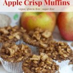 Paleo Apple Crisp Muffins | Healthy Helper @Healthy_Helper Your favorite fall dessert in muffin form! These Paleo Apple Crisp Muffins are the perfect snack for celebrating apple season with. Sweet, subtly spiced, and covered with that classic crumb topping you've come to know and love! Vegan, gluten-free, grain-free, and sure to please the whole family!
