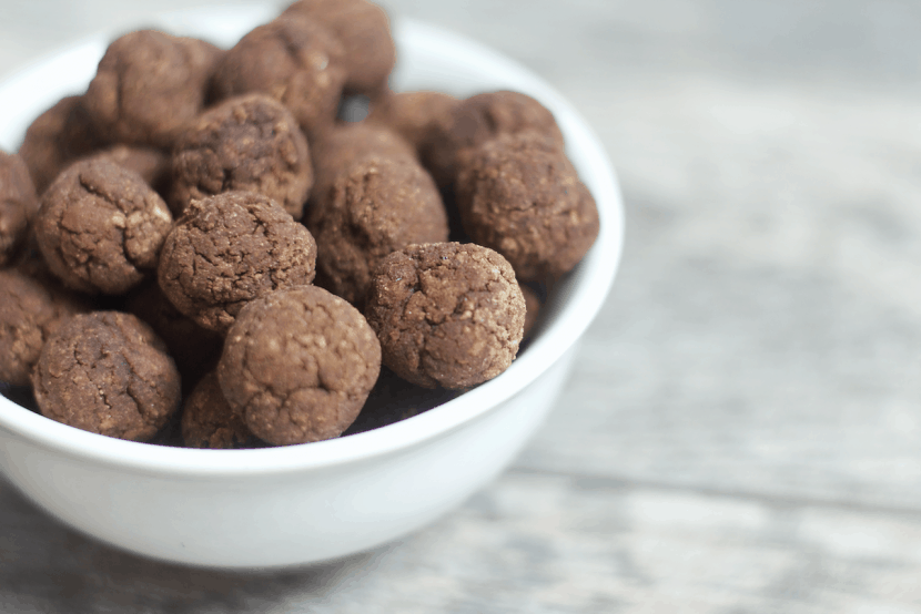 Healthy Copycat Reese's Puffs | Healthy Helper @Healthy_Helper Chocolate, peanut butter cereal heaven made healthy! A vegan, gluten-free, grain-free version of your childhood breakfast staple. Crunchy on the outside, soft on the inside, and absolutely AMAZING with ice-cold milk!