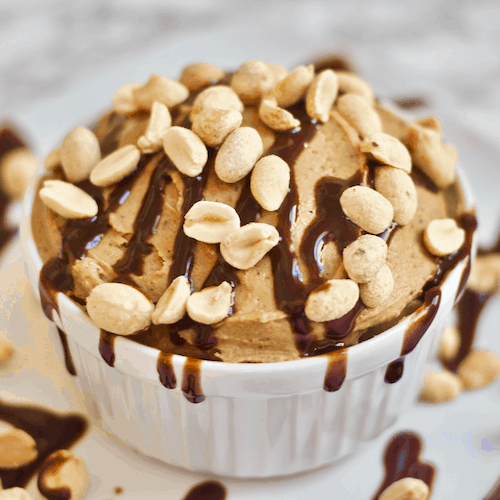 3 Ingredient Peanut Butter Pie Dip [vegan + gluten-free]