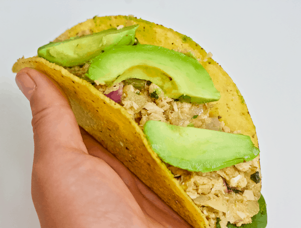 Hawaiian Tuna Tacos | Take a trip to the tropics with these healthy Hawaiian Tuna Tacos. A mix of sweet n' savory flavor spiced with fresh herbs and fruit. Delicious for a quick lunch or dinner any season!
