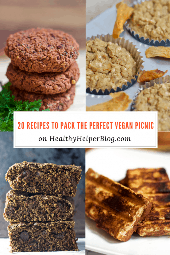 20 Recipes to Pack the Perfect Vegan Picnic | Healthy Helper @Healthy_Helper A roundup of healthy vegan versions of your favorite foods for picnic season! All the classic picnic staples made healthy and animal product free. 