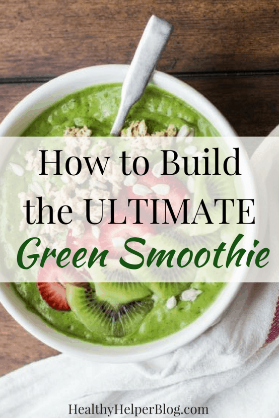 How to Build the ULTIMATE Green Smoothie | Healthy Helper @Healthy_Helper My step by step guide to building the ULTIMATE green smoothie bowl! Ingredients, instructions, and tips you need to know to make the a delicious and healthy green smoothie. 