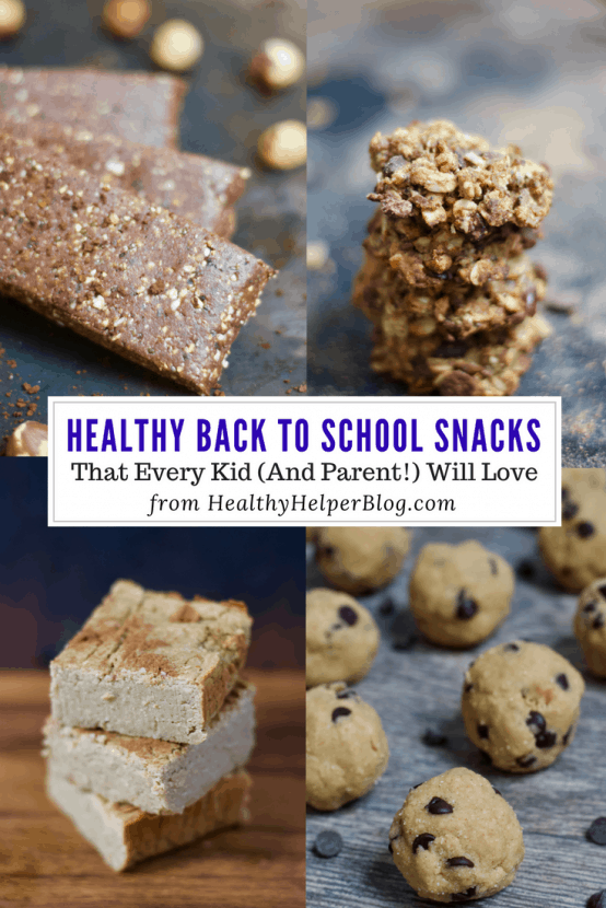 Healthy Back to School Snacks | Healthy Helper The ULTIMATE roundup of healthy back to school snacks that kids AND parents can agree on! Something for everyone whether you like sweet, salty, or savory snack foods.