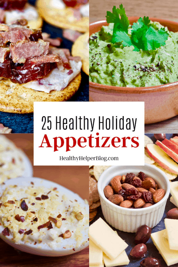 25 Healthy Holiday Appetizers | A roundup of healthy appetizers to make for the holidays or just for entertaining in general. Vegan, gluten-free, and paleo-friendly options your guests will LOVE.