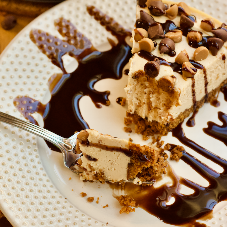 A healthy take on classic peanut butter pie without dairy, gluten, or added sugar! This Vegan Peanut Butter Pie is just as rich and sweet as the original, but MUCH better for you and easy to make too. 