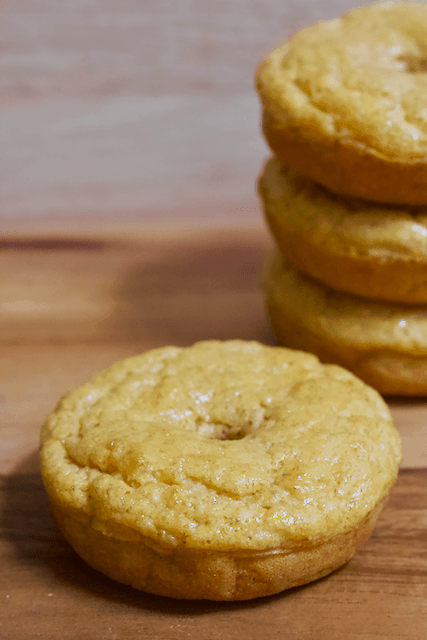 Cornbread Protein Donuts | A fun twist on traditional cornbread...cornbread in donut form! These sweet Cornbread Donuts are gluten-free, high in protein, and perfect for a unique addition to breakfast, brunch, or snacktime. Totally kid-friendly too! 