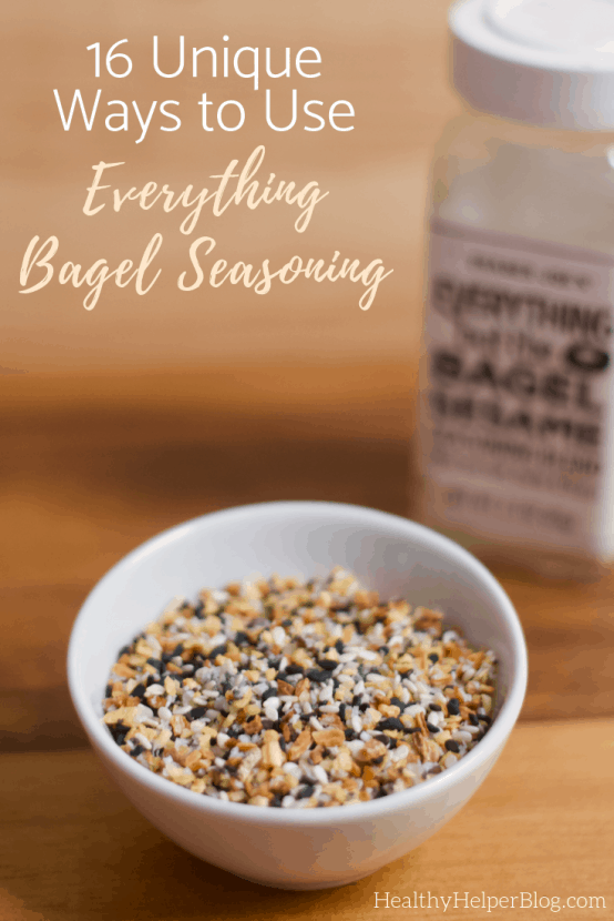 16 Unique Ways to Use Everything Bagel Seasoning | A roundup of unique and delicious ways to use Everything Bagel Seasoning!