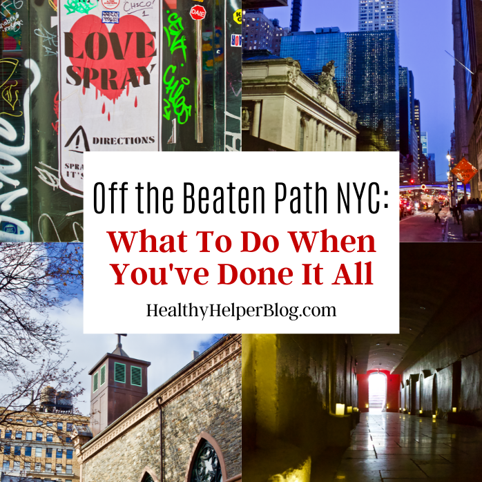 Off the Beaten Path NYC: What to do When You've Done it All | A unique travel guide for New York City filled with off the beaten path destinations and activities for people looking to avoid the crowds or tourist traps.