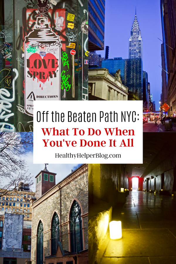 Off the Beaten Path NYC: What to do When You've Done it All | A unique travel guide for New York City filled with off the beaten path destinations and activities for people looking to avoid the crowds or tourist traps.