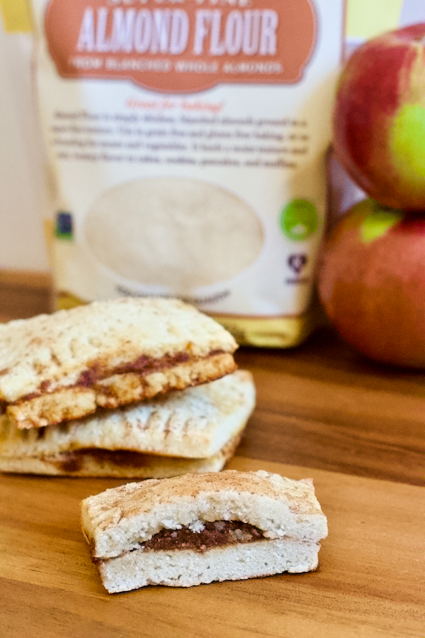 Grain-Free Apple Pumpkin Pop-Tarts | Homemade, healthy pop-tarts filled with the flavors of fall! These Apple Pumpkin Protein Pop-Tarts are grain-free, have no added sugar, and are super easy to make. A great alternative to traditional toaster pastries.