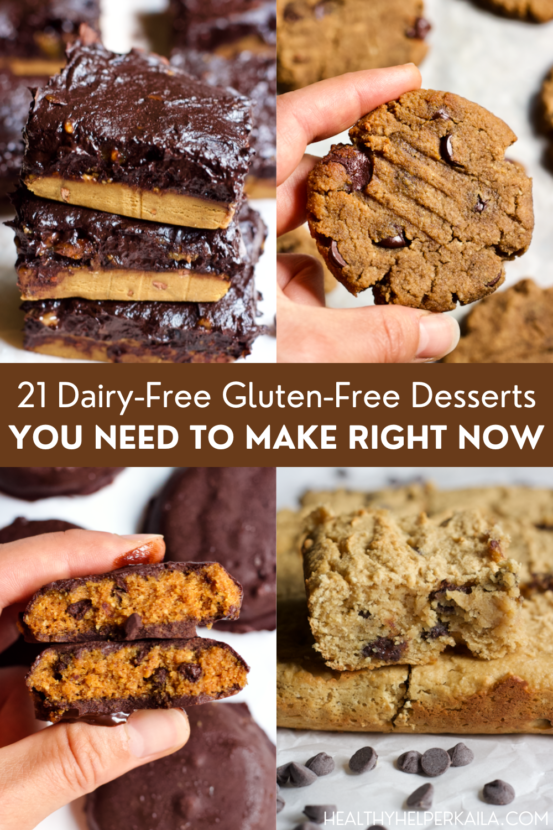 21 DELICIOUS Dairy-Free Gluten-Free Desserts to Make RIGHT NOW