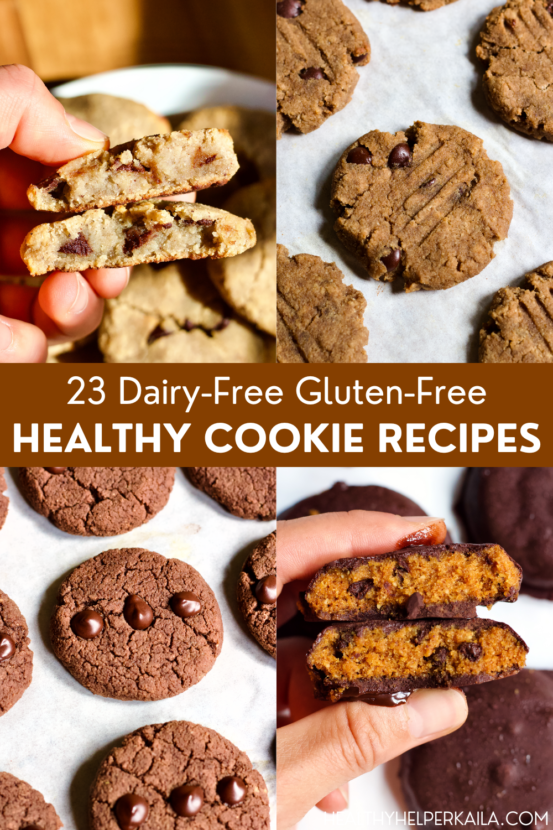 Discover 23 dairy-free, gluten-free cookie recipes that you need to try at home. There's something for everyone in this round-up of healthy, easy-to-make cookies.